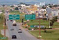 Concomitant stretch with BR-040, close to Valparaíso de Goiás, on the border between the Federal District and Goiás.