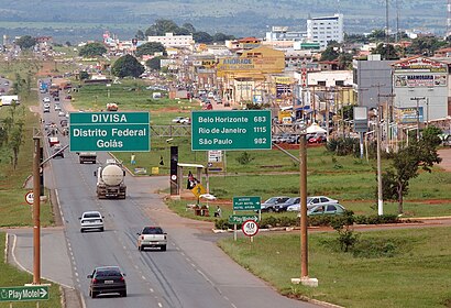 Cómo llegar a Valparaíso De Goiás en transporte público - Sobre el lugar