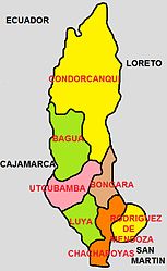 Provinces of the Amazon region