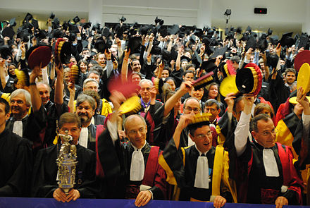Sorbonne University's graduation ceremony, May 2011