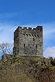 Dolwyddelan Castle from the south.