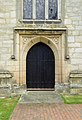 Doorway on the tower of Saint Mary's Church at Chiddingstone. [156]