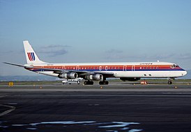 United Airlines DC-8-61, idéntico al accidentado