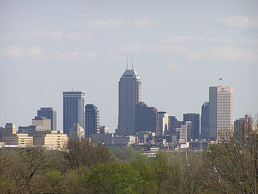 Skyline van Indianapolis