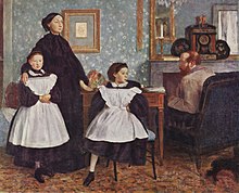 Edgar Degas' "Bellelli perekond" (1858)