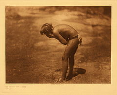 Morning bath - Apache, 1907