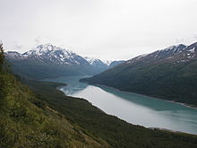 Eklutna Lake and Bold Peak in Chugach State Park seen from Twin Peaks trail Eklutna-lake-and-bold-peak.jpg