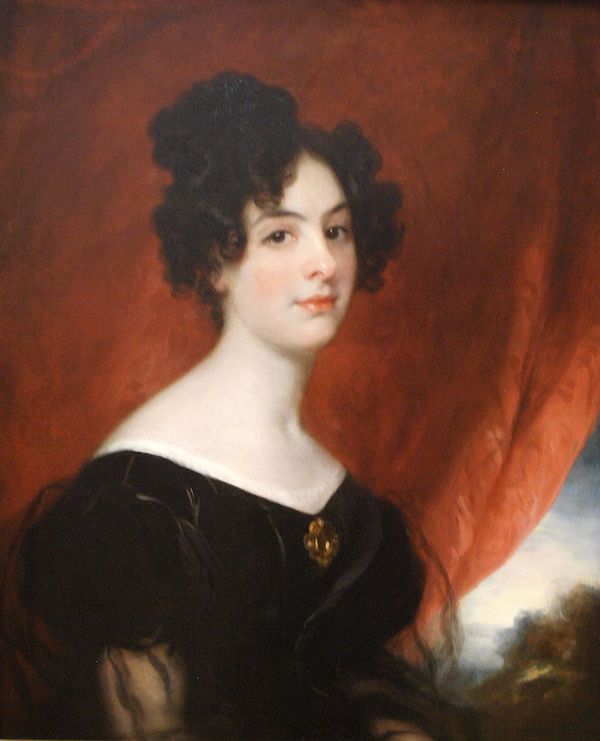 Ellen Stirling (Mangles), 1828, by Thomas Phillips, National Portrait Gallery (Australia), Canberra