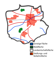 Flächennutzung in Enger