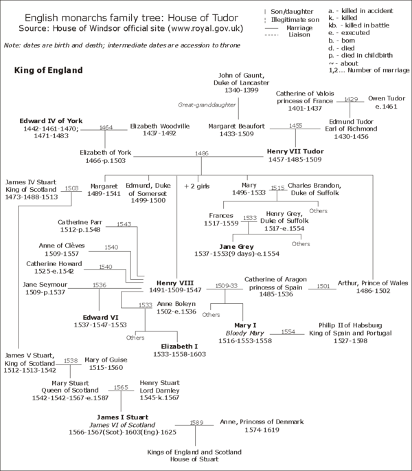 Huis Tudor: Opkomst, Glorieperiode, Tudor-vorsten