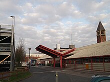 Medway Maritime Hospital: looking towards the main entrance Entrance to Medway Maritime Hospital - geograph.org.uk - 2860464.jpg