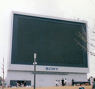 <span class="mw-page-title-main">Jumbotron</span> Large-screen television