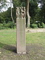 Gedenkstele am Park für die Rödelheimer Synagoge