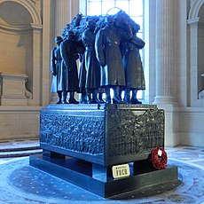 Ferdinand Foch's tomb at Les Invalides, July 28, 2013.jpg