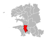 Finistère - Canton Quimper-1 2015.svg