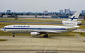 Finnair DC-10 OH-LHD at EGLL 19840720.jpg