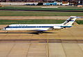 Finnair DC-9-41 OH-LNB at EGLL 19850414.jpg