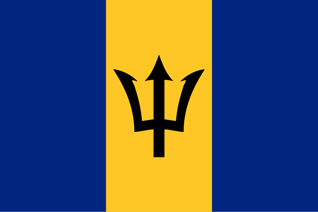 Barbados bayrağı