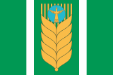 Flag of Blagovarsky rayon.svg