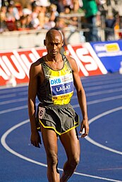 Silbermedaillengewinner Bernard Lagat