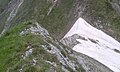 Forcella Cucciolara, tra la vetta del monte Rotondo e la cima Bambucerta