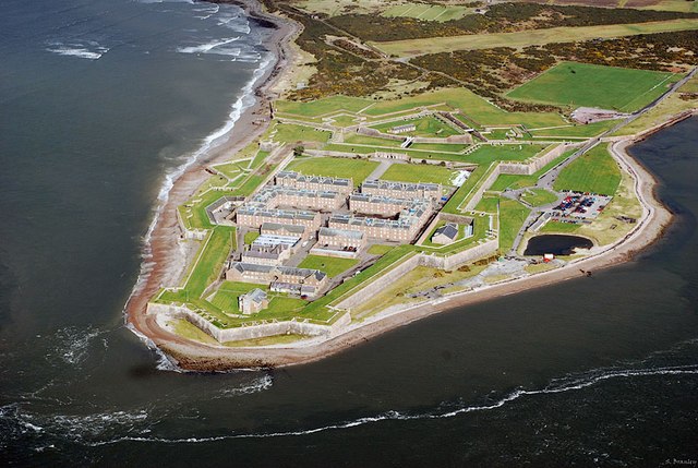 Fort George from the air
