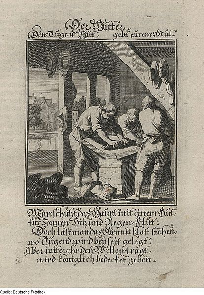 File:Fotothek df tg 0008640 Ständebuch ^ Beruf ^ Handwerk ^ Hüter ^ Filzer ^ Hutmacher ^ Putzmacher.jpg