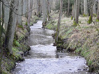 Fulde (Böhme) River in Germany