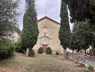 Gêxa paruchiâle de San Silvestru, vista (3)