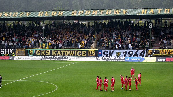 Home game with Odra Opole in the 2008–09 I liga