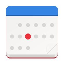 Описание изображения значка календаря GNOME 2020.svg.