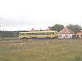 Első útja Szombathely–Kőszeg-vasútvonalon 2011. szeptember 20-án