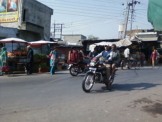 Gardhiwala Town in Punjab, India