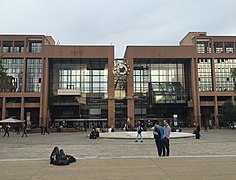 View of Gare de la Part-Dieu in Lyon