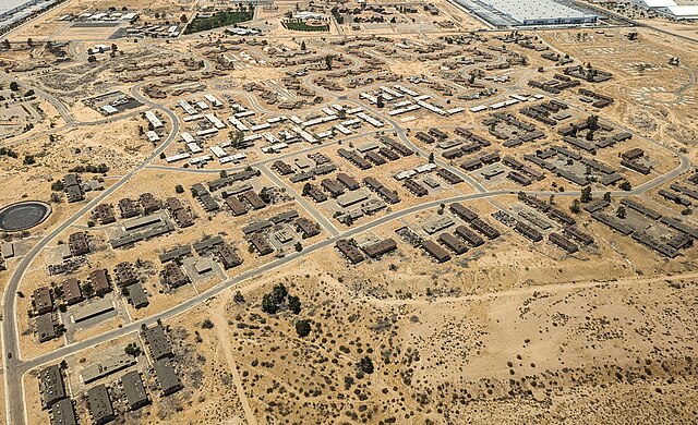 George AFB Housing aerial view, 2023