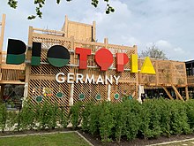 Deutscher Pavillon auf der Floriade