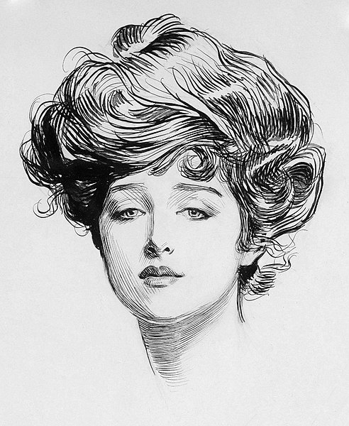 File:Gibson Girl by Charles Dana Gibson.jpg