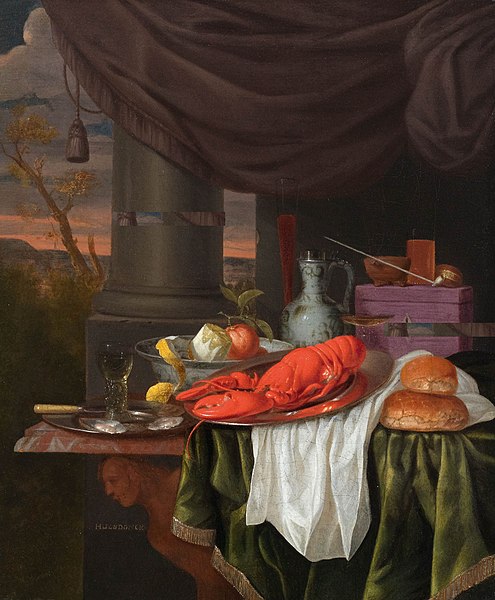 File:Gillis van Hulsdonck - Still life with a lobster.jpg