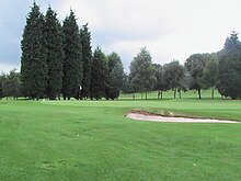 A view of the course from the clubhouse area Glamorganshire Golf Club.jpg