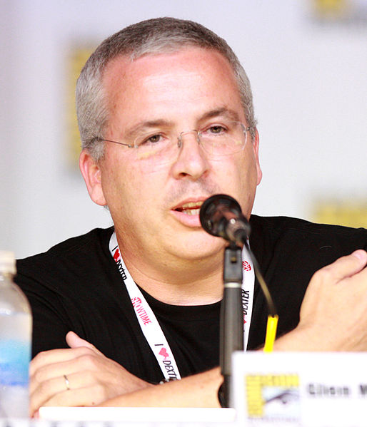 Morgan speaking at the 2013 San Diego Comic Con International