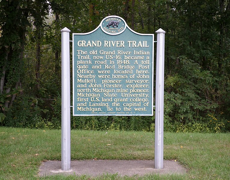 File:Grand River Trail sign Williamston.jpg