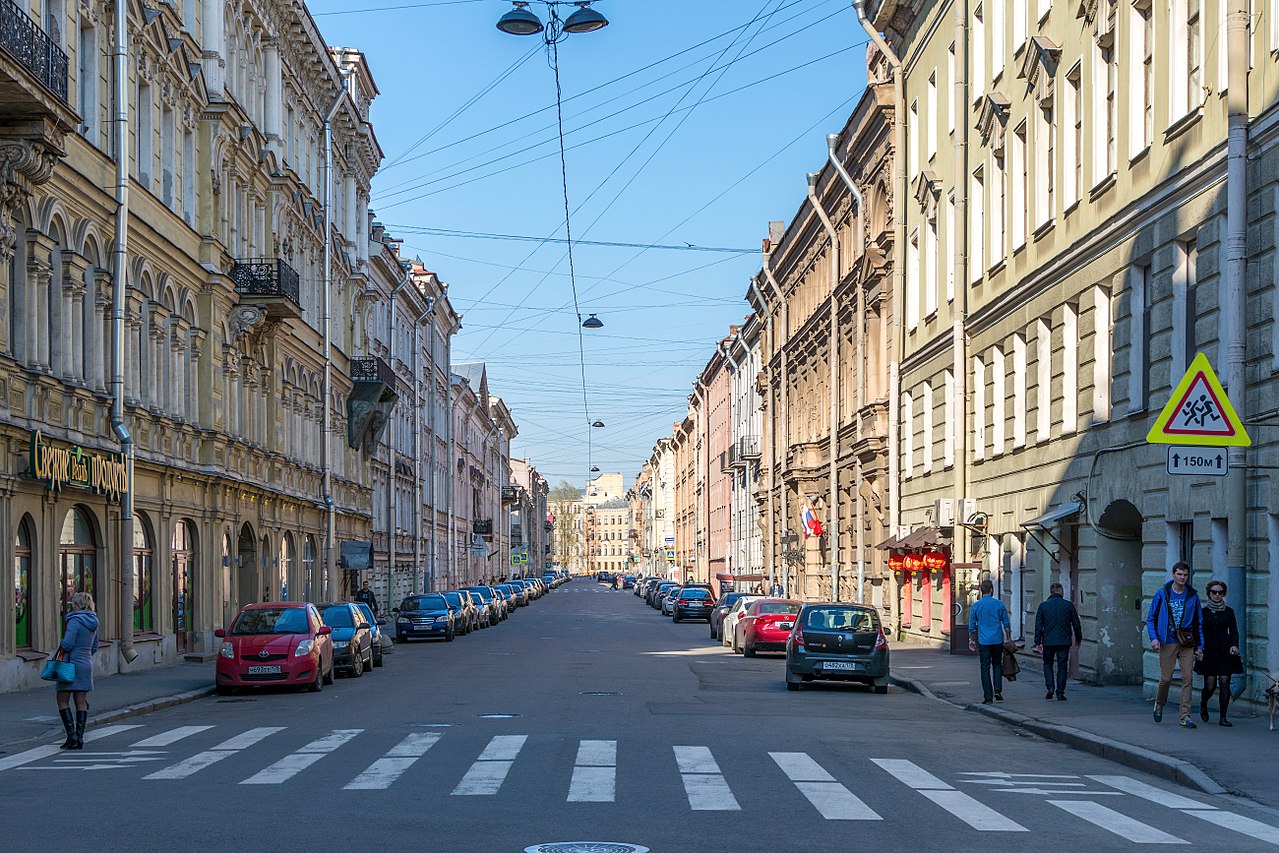 Санкт петербург центр города улицы