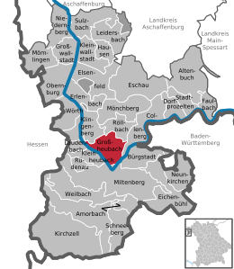 Großheubach - Localizazion