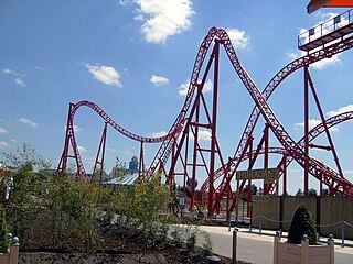 Huracan (Belantis) Steel roller coaster at Belantis