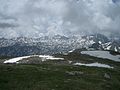 Das Hagengebirge (Blick vom Schneibstein aus nach Süden)