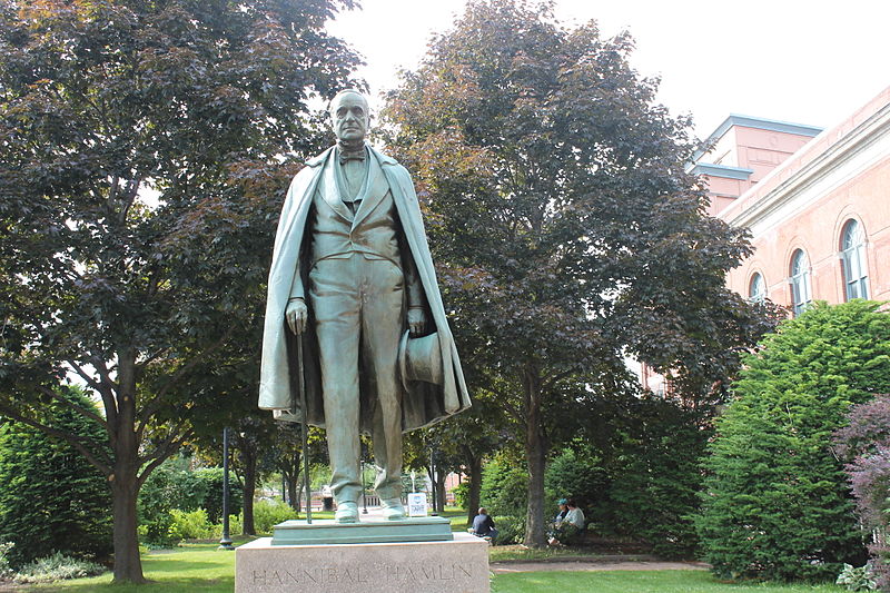 File:Hannibal Hamlin statue, Bangor, ME IMG 2073.JPG