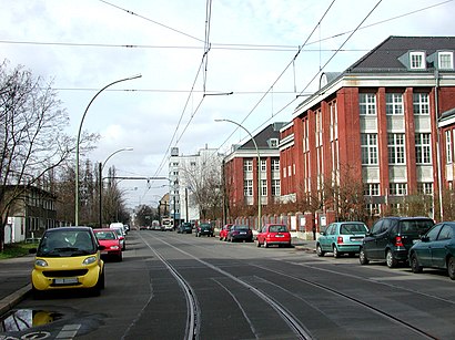 So kommt man zu der Herzbergstraße mit den Öffentlichen - Mehr zum Ort Hier