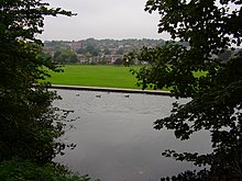 The Dyke, with the Rye beyond