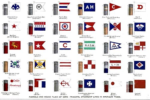 House flags of the early 20th century