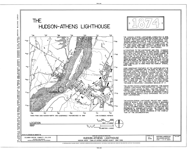 File:Hudson-Athens Lighthouse, Hudson River, Athens, Greene County, NY HABS NY,20-ATH,2- (sheet 1 of 9).png